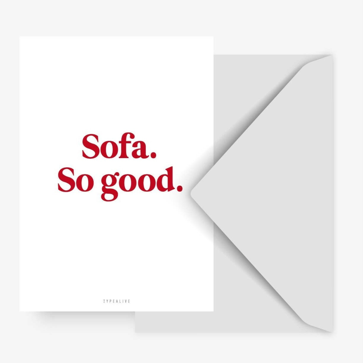 Postkarte / Sofa So Good