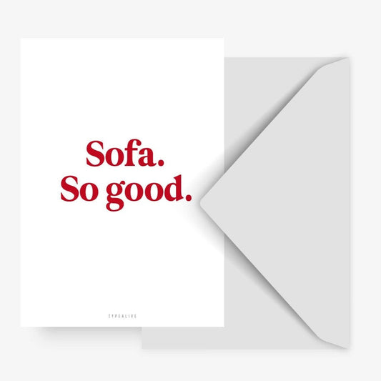 Postcard / Sofa So Good